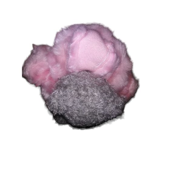 Carte Blanche Me to You Gray Bear Pink Coat Stuffed Animal Snowflake 6 Inch Plus - Picture 4 of 9